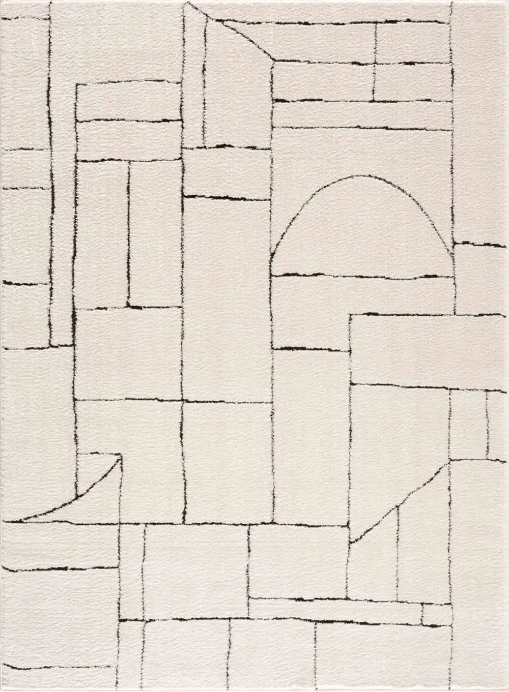Contemporary Area Rug Floor Accent