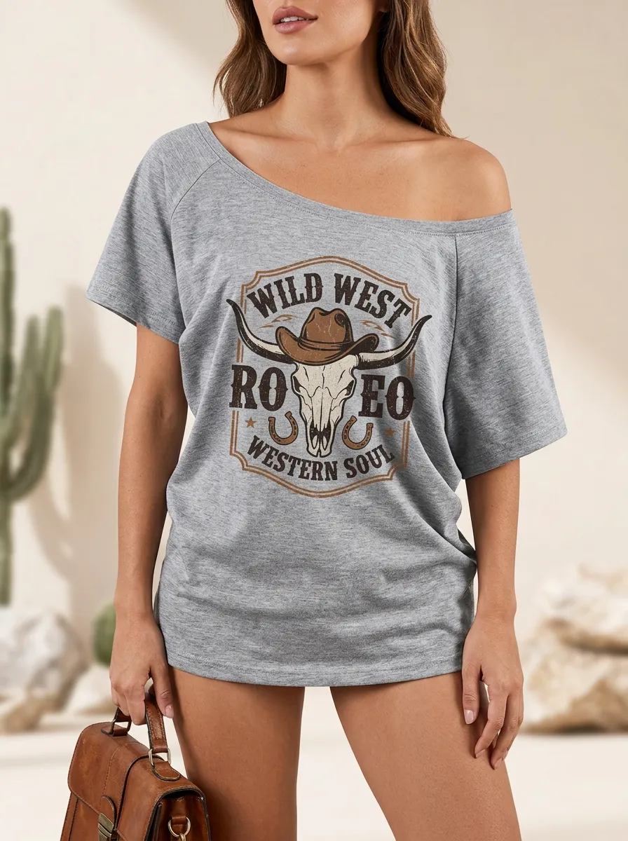 Wild West Rodeo T-Shirt Soft