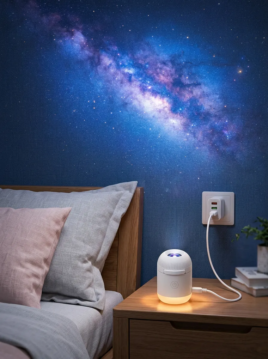 Galaxy Projector Night Light USB Powered Humidifier