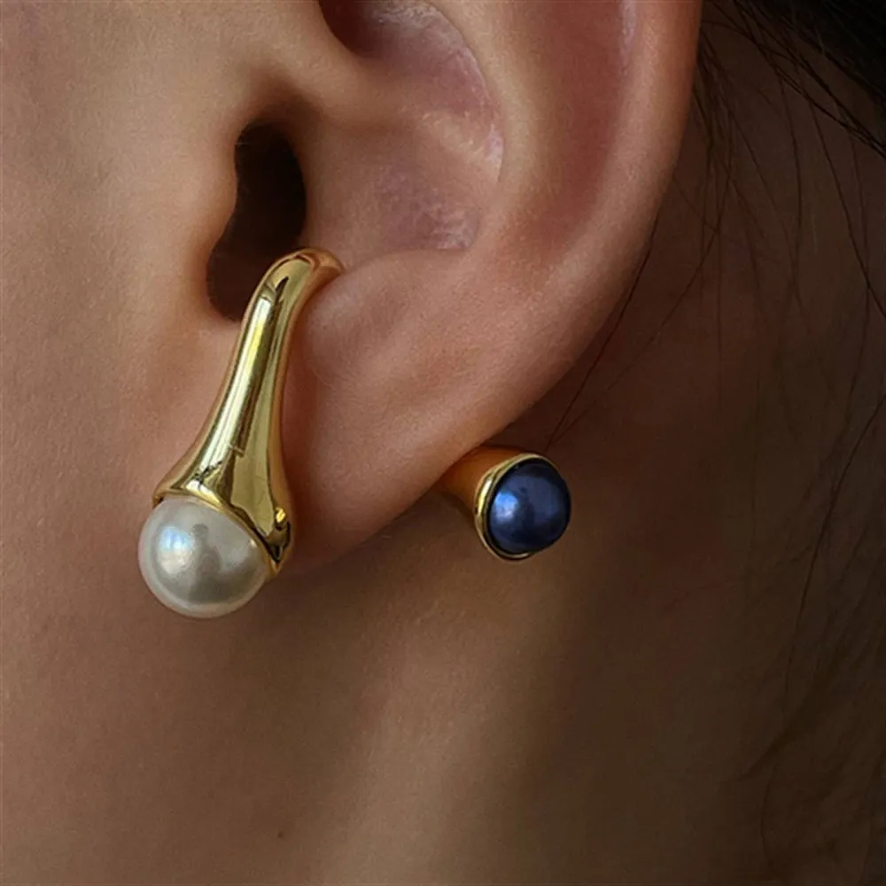 Layered Pearl Vintage Earrings