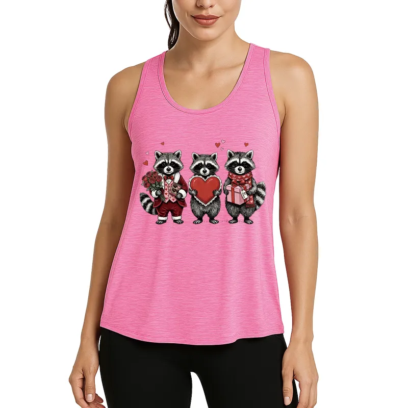 Raccoon Heart Athletic Tank