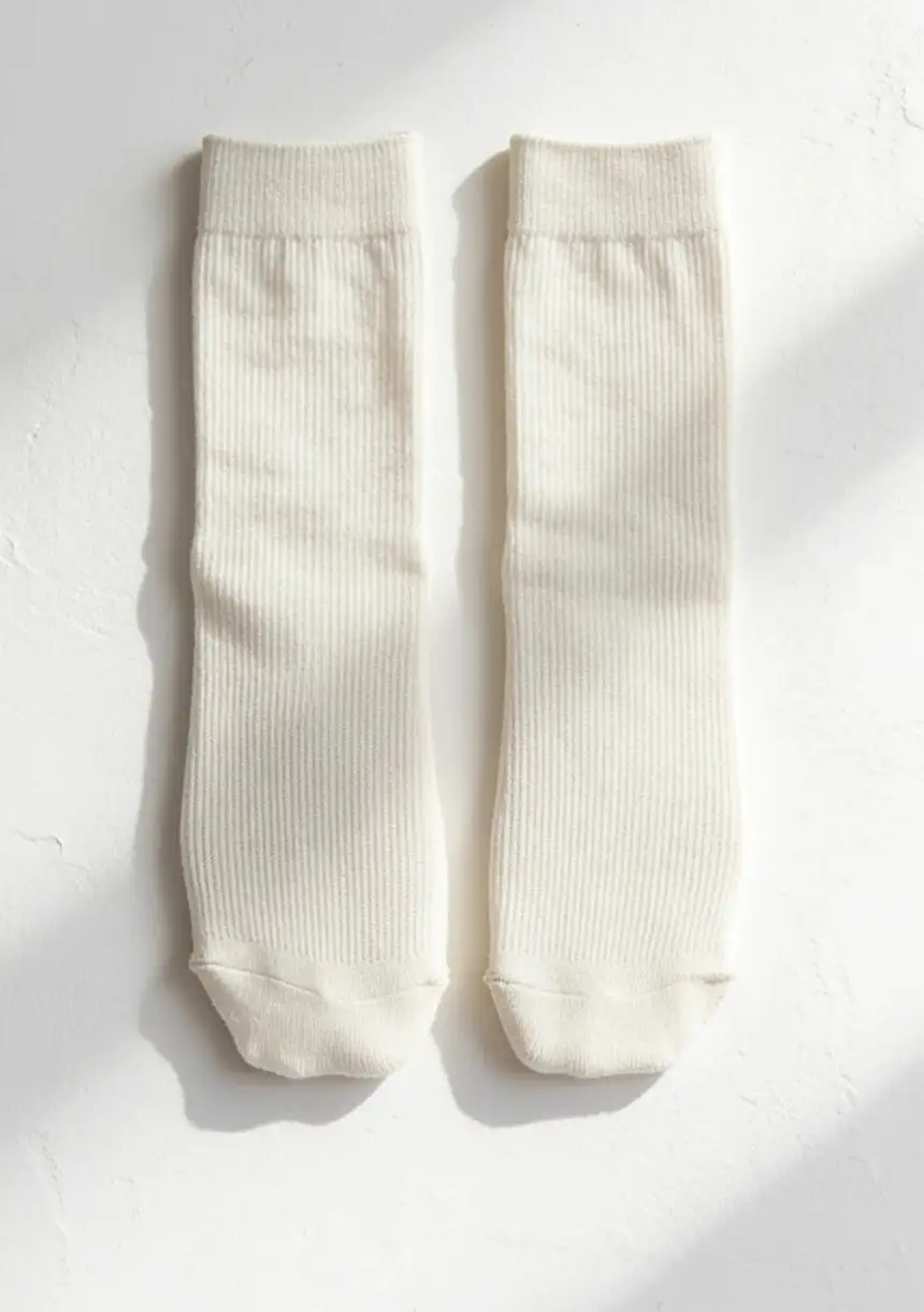 Ribbed Everyday Knee High Socks