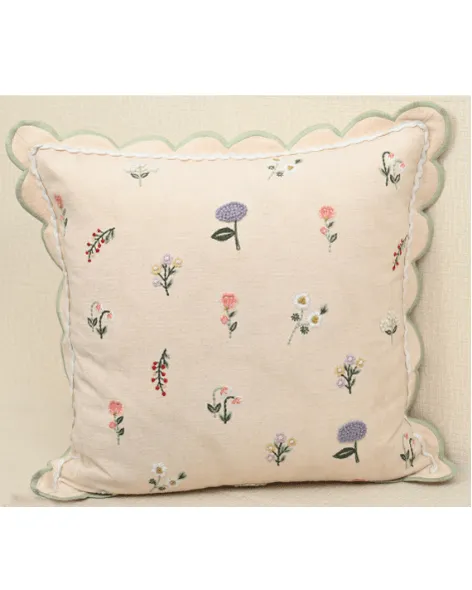 Floral Decorative Cushion Cover