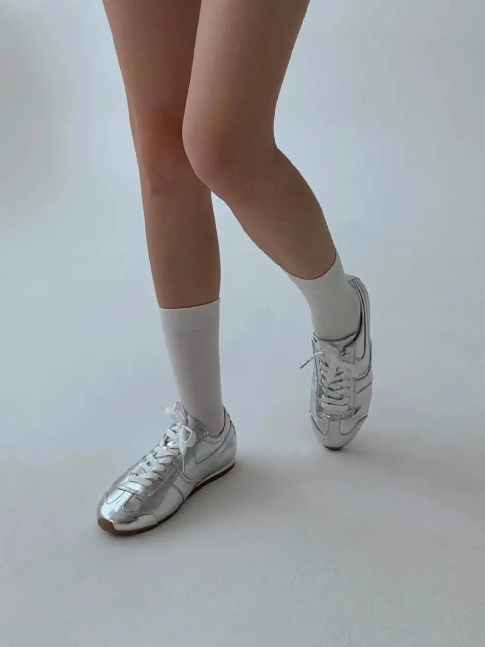 Subtle Clean Faux Leather Everyday Flats