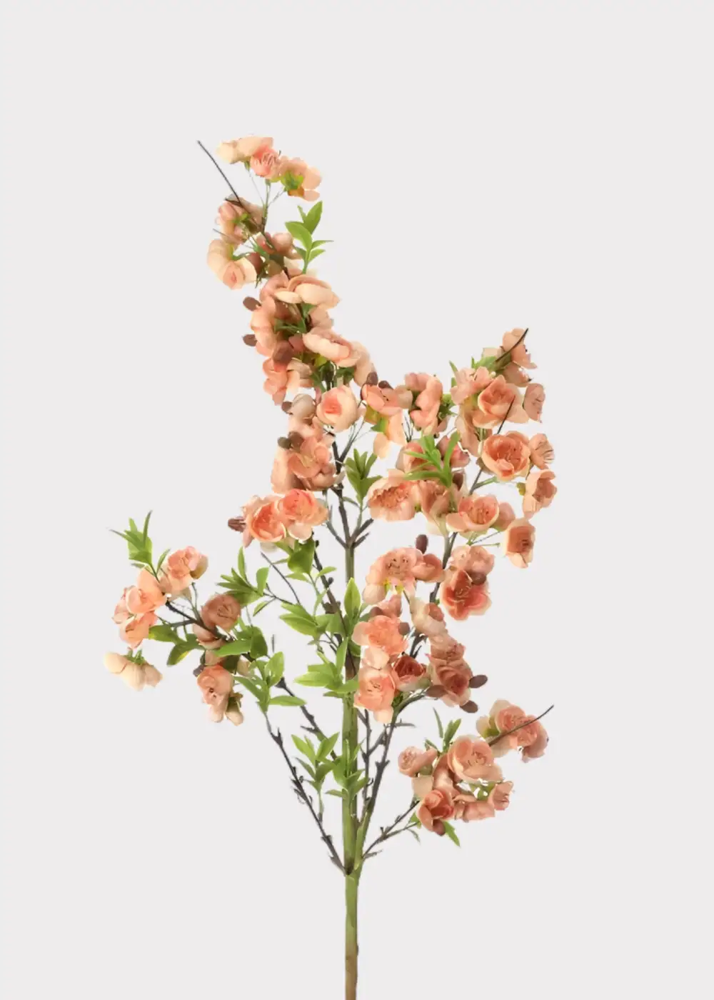 Artificial Floral Wild Apple Blossom Branch