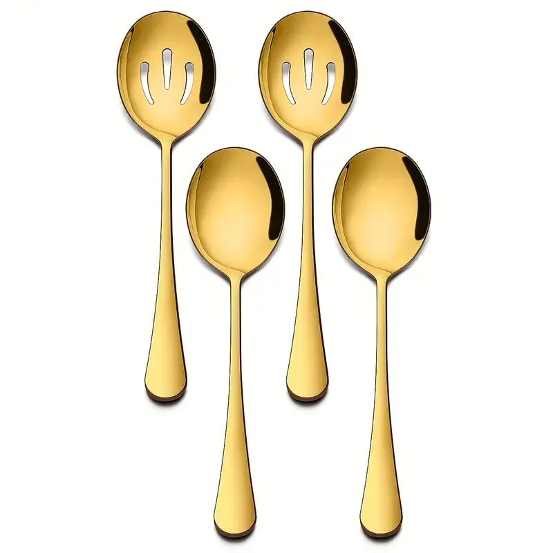 5pcs Silvery handle beech wood kitchen