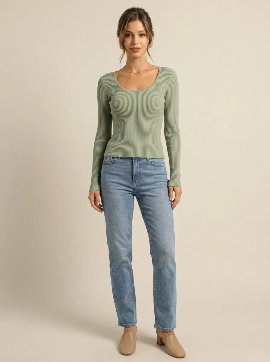 Women's Everyday Ribbed Backless Camisole Top