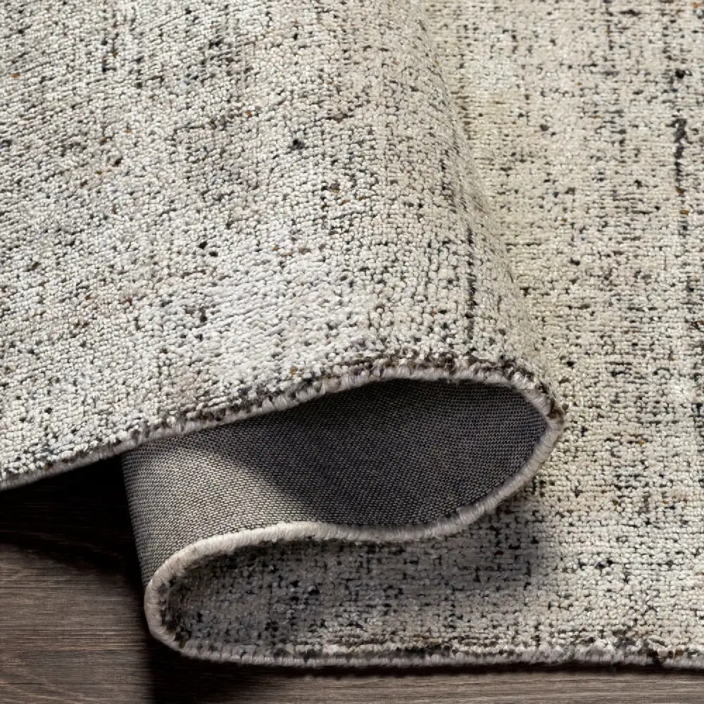 Hand-Loomed Wool Blend Carpet