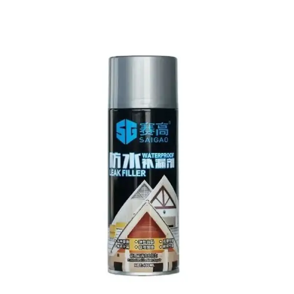 Leak Seal Rubber Coating Waterproof Spray black