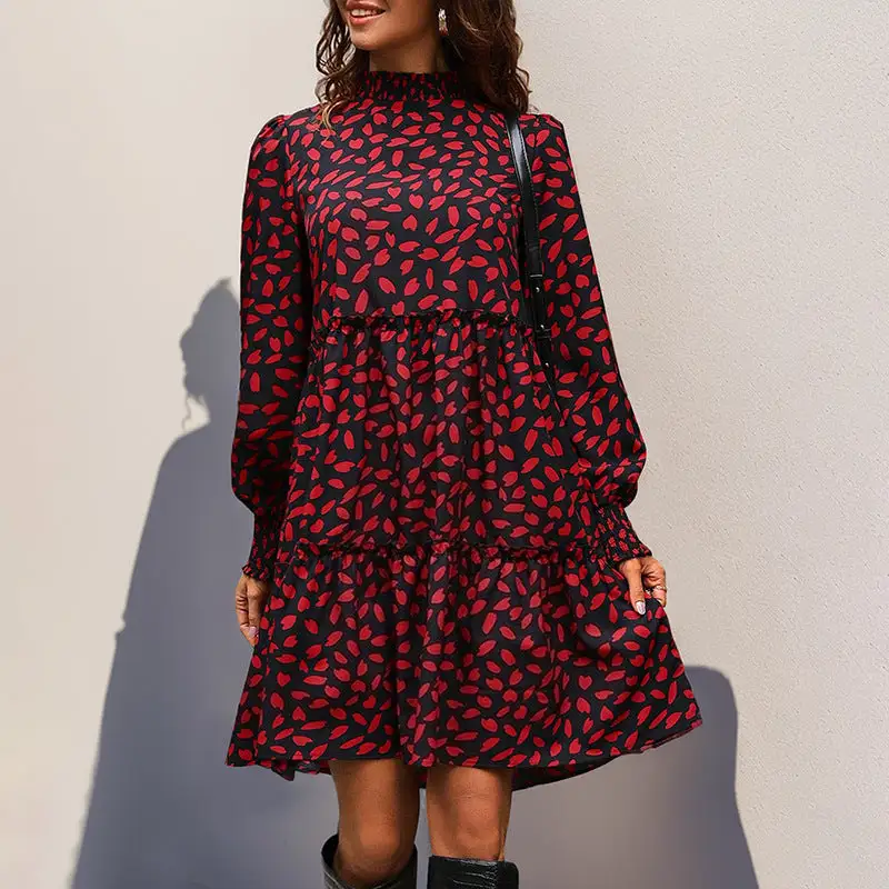 Women's Ruffled Dress