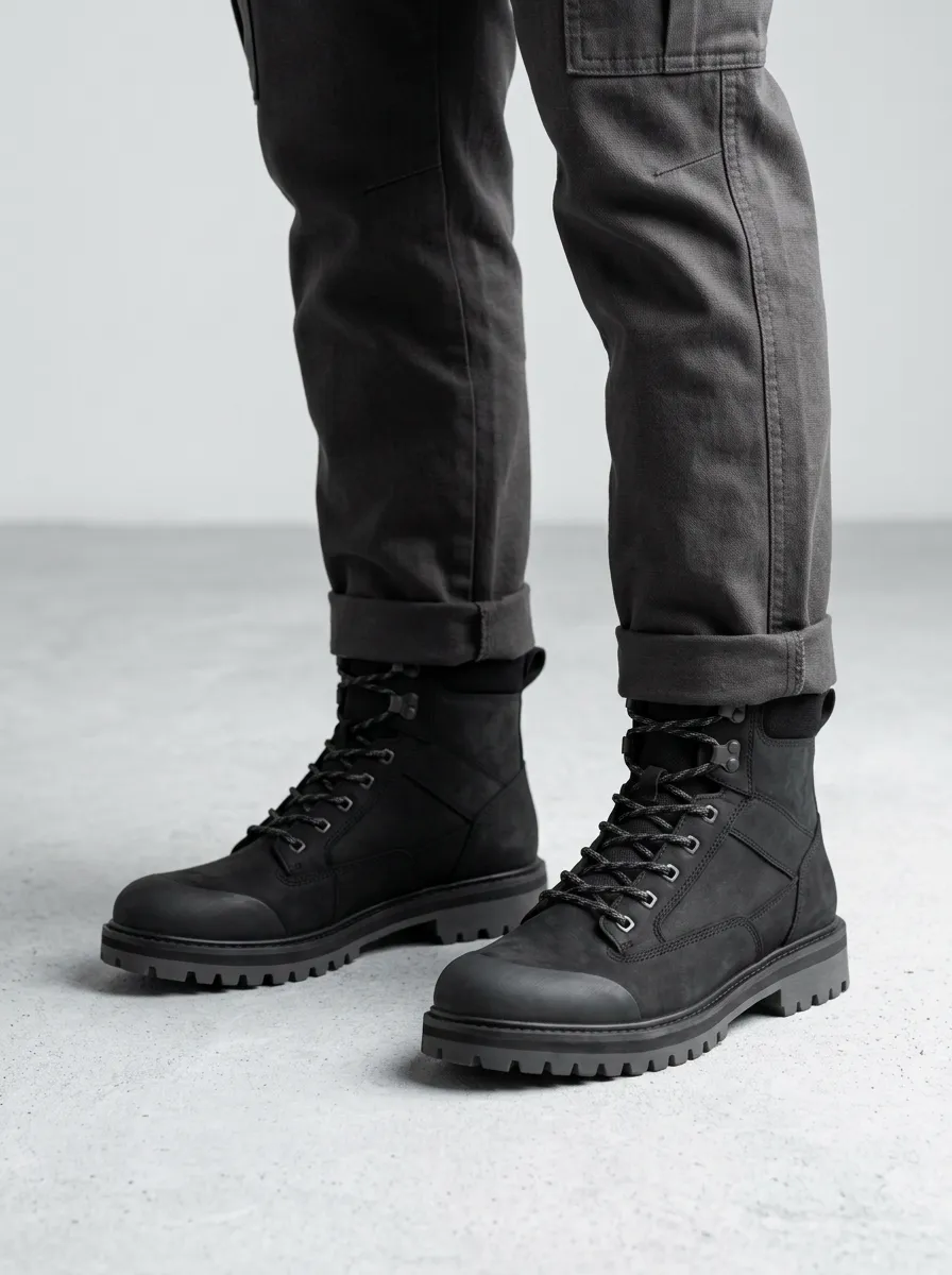Unisex Outdoor Tactical Print Work Boots