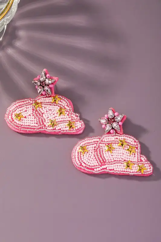 Pullover Charm Drop Earrings