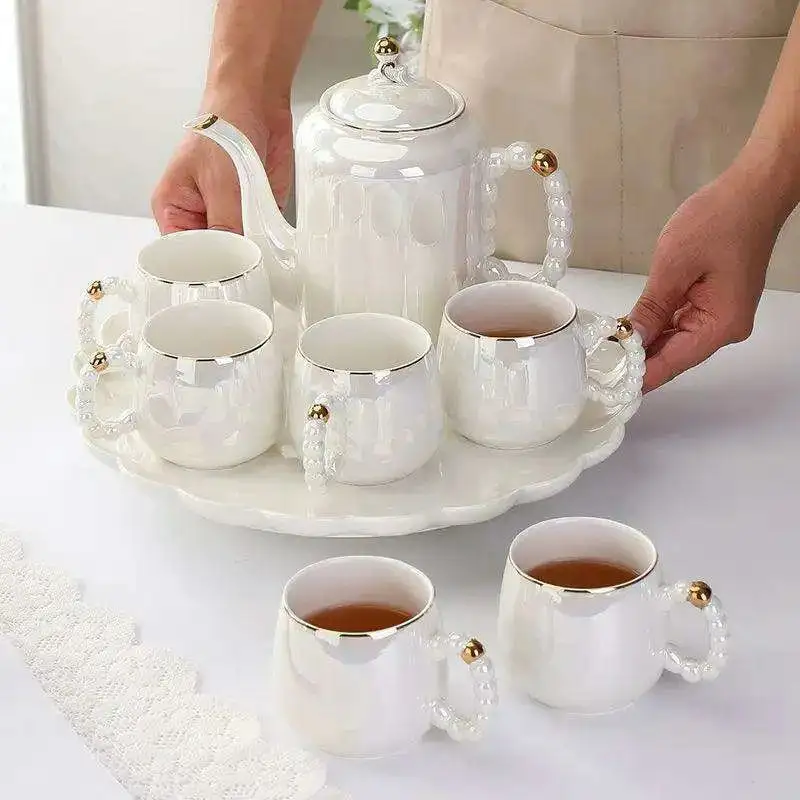 Ceramic Pearl Cup Set
