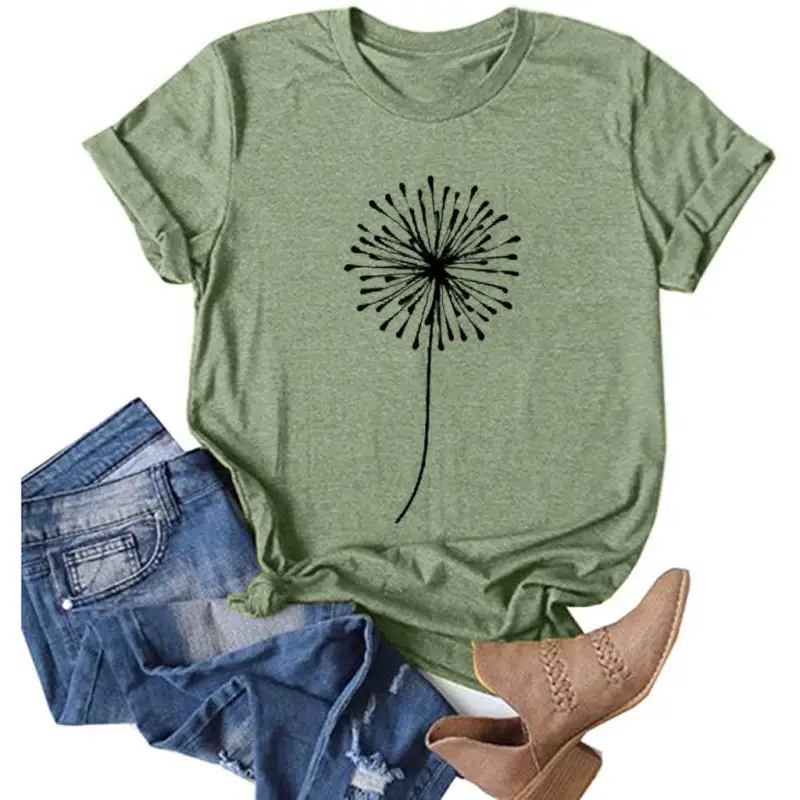 Refined Round-Neck Short-Sleeve Knit T-Shirt