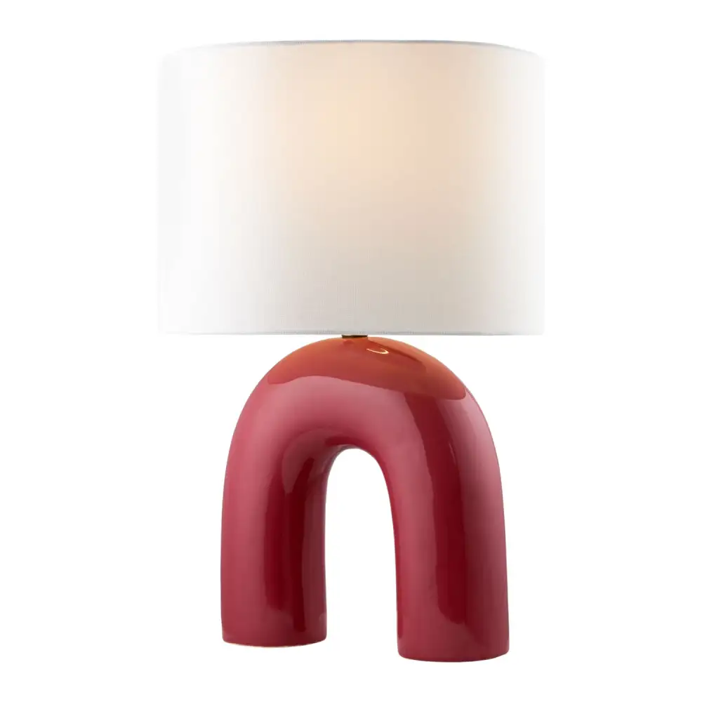 Arched Ceramic Table Lamp