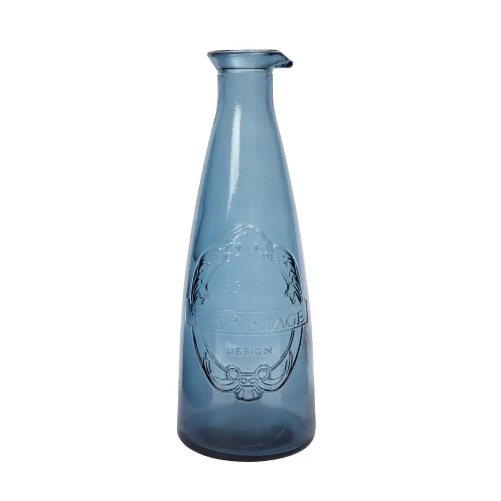 Recycled Glass Drinks Carafe for Casual Entertaining