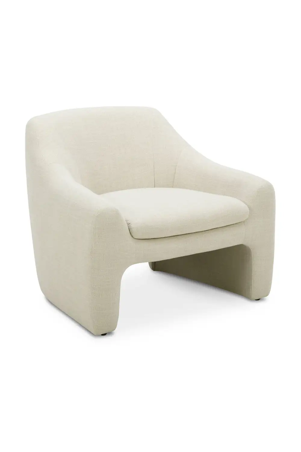 Sloped-Arm Lounge Chair