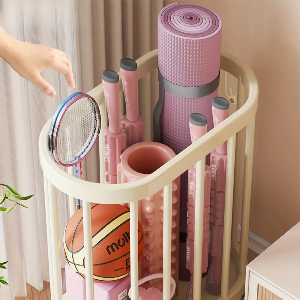Fitness Equipment Storage Rack