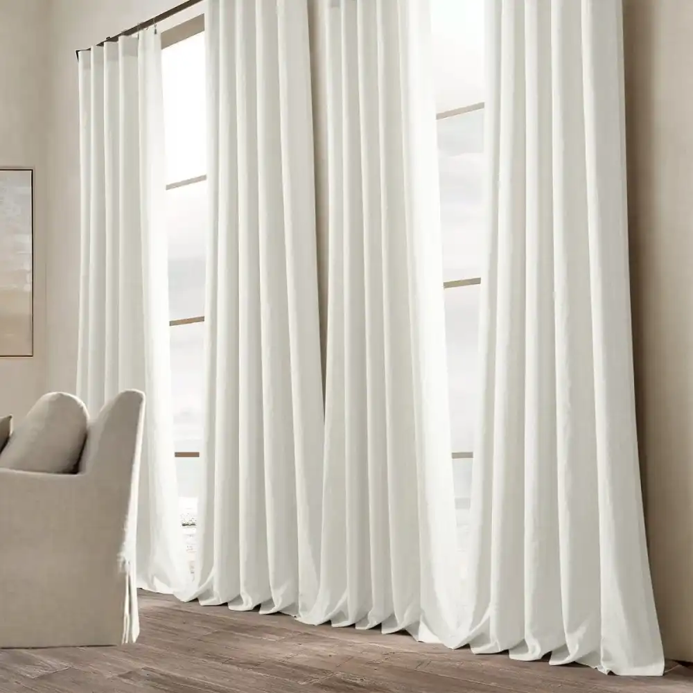 Timeless Linen Window Curtain Panel