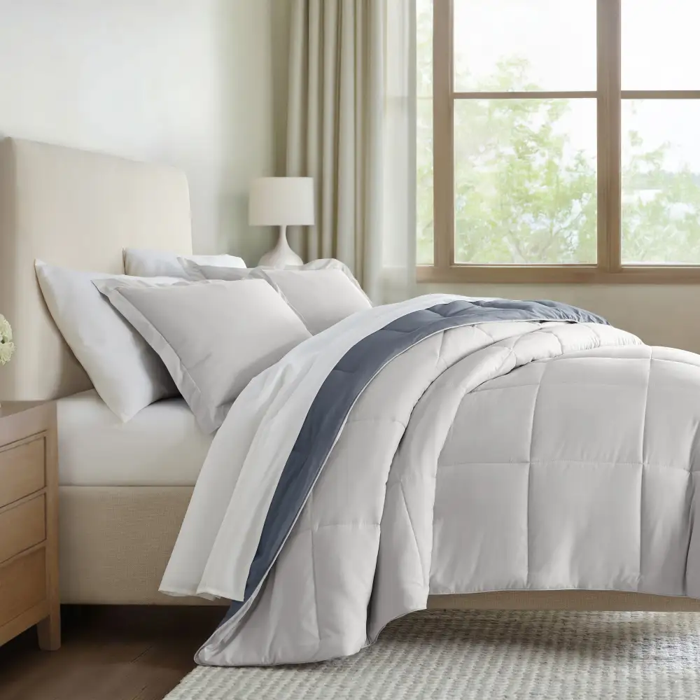 Reversible Down Alternative Comforter Set