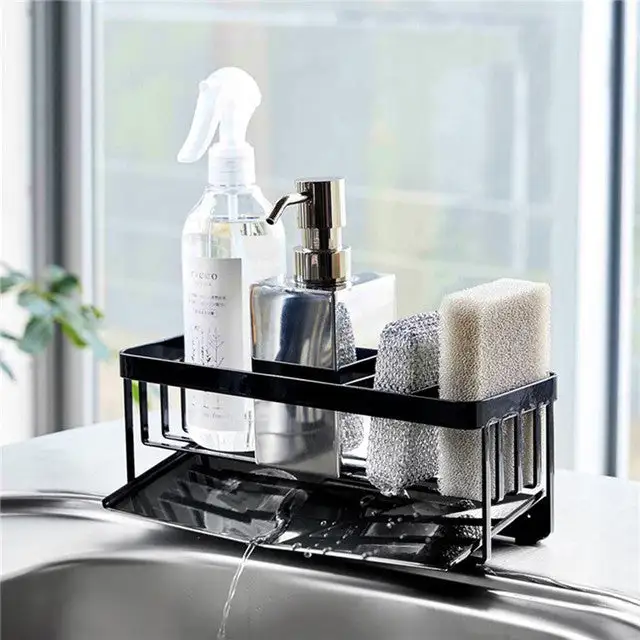 Black Sponge Caddy