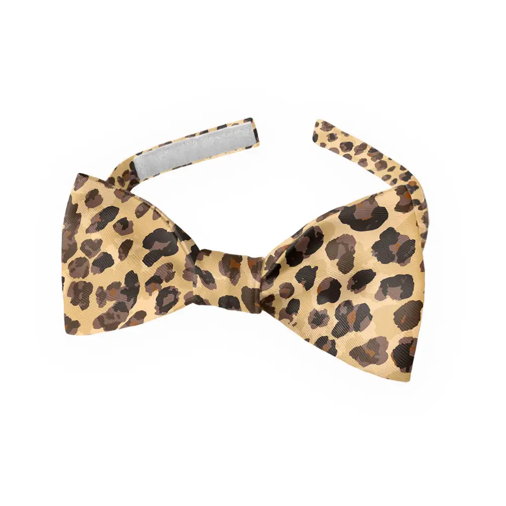 Cheetah Pattern Bow Tie