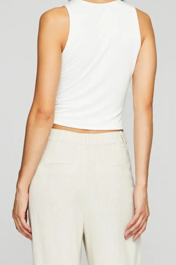 Cropped Soft Layering Everyday Tank Top