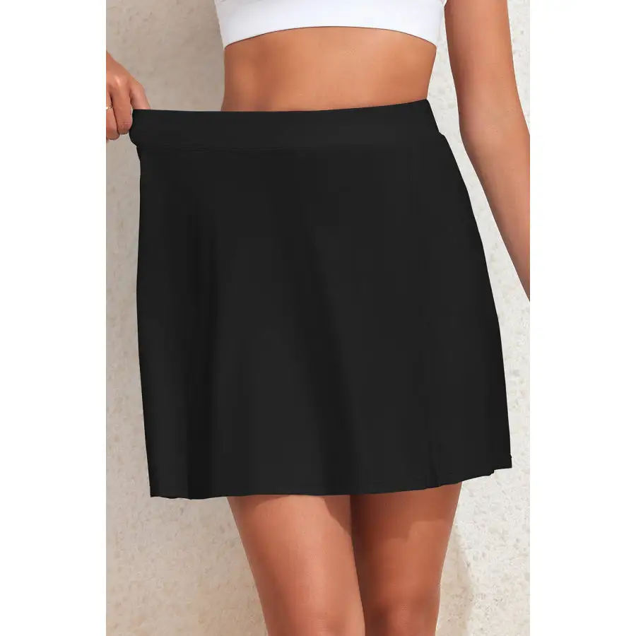 Women's Pocketed Skort Swim Bottom