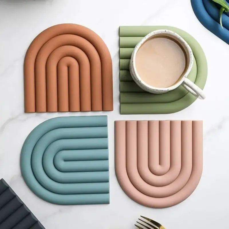Silicone Coaster Set