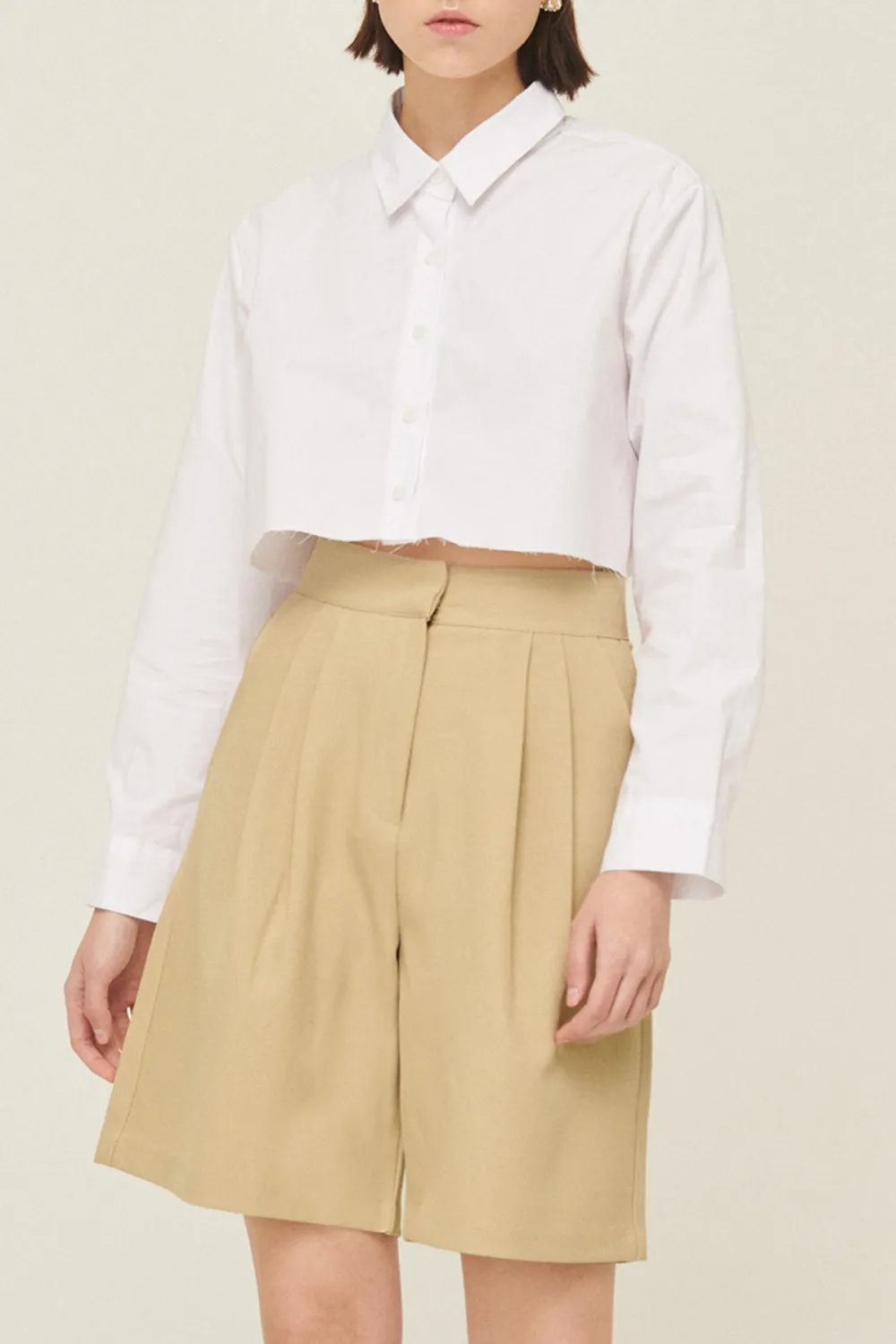 Frayed Hem Shirt