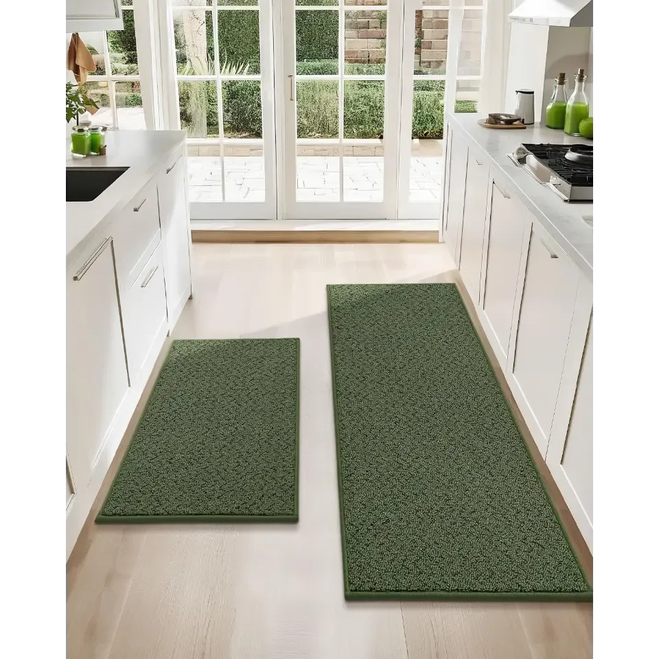 Chevron Kitchen Rug Set