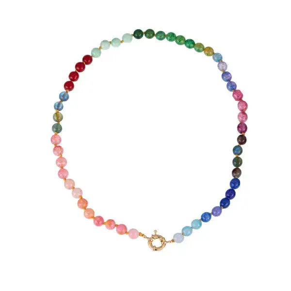 Multi-Colored Small Crystal Bracelet