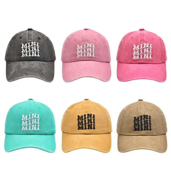Mini Stacked Matching Me Hats Caps