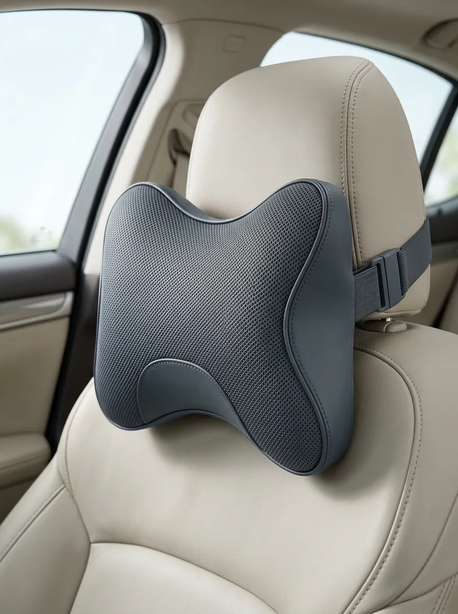 Mesh Car Neck Support Pillow