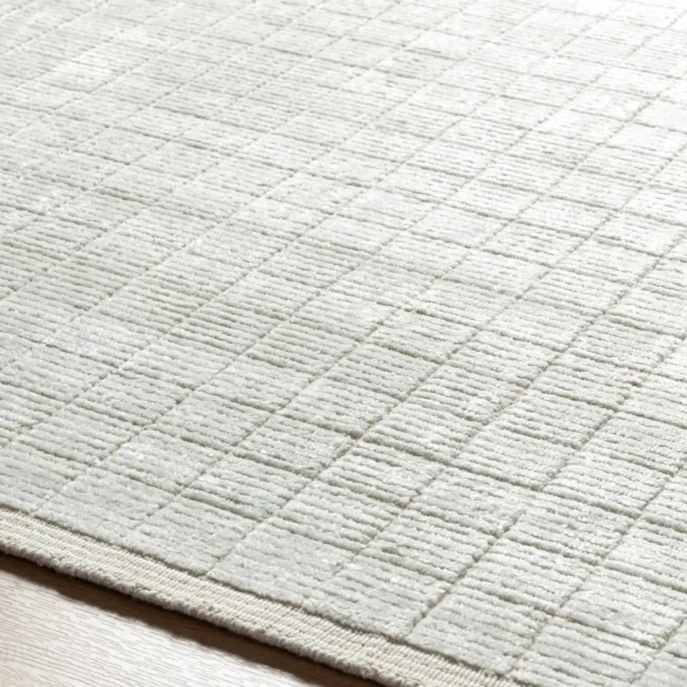 Hand-Loomed Square Pattern Table Runner