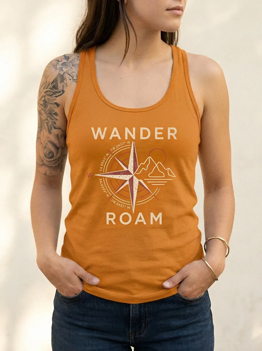 Travel Wander Roam Tank Top Classic