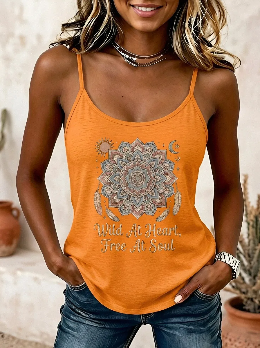 Boho Mandala Wild Tank Top