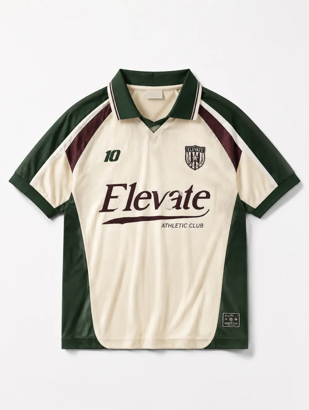 Unisex Elevate Athletic Club Number 10 Printed Soccer Jersey