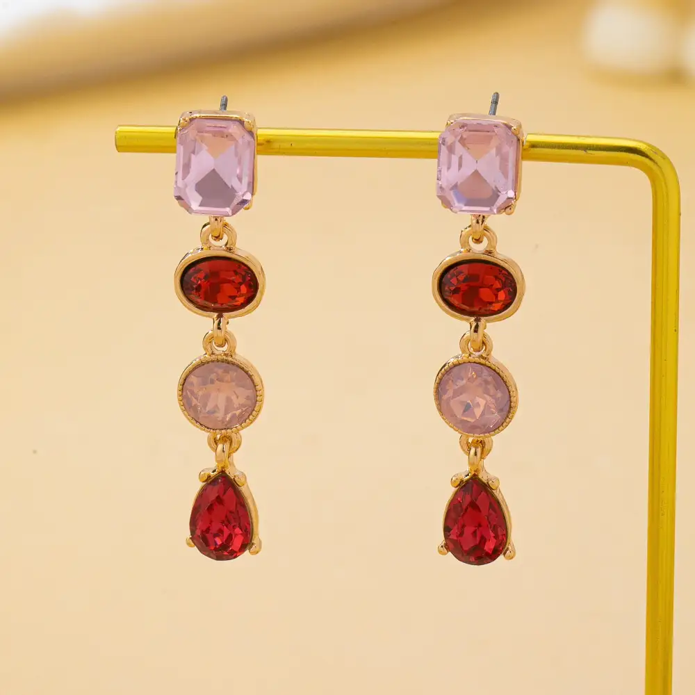 Pink And Ruby Multi Shape