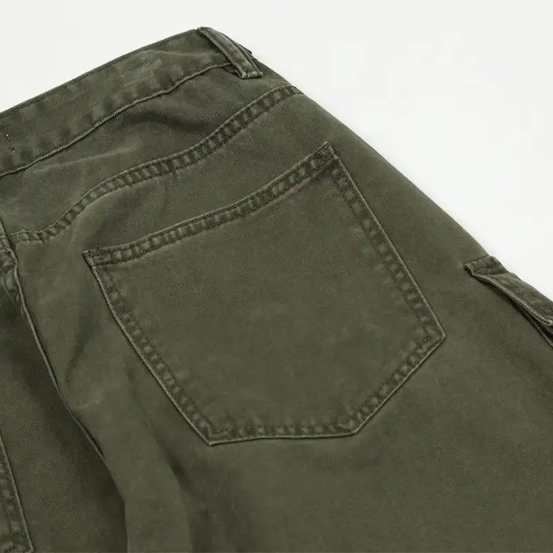 Washed Woven Pants