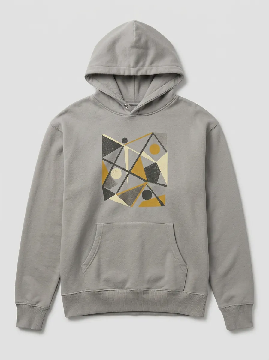 Everyday Design Abstract Geometric Art Hoodie