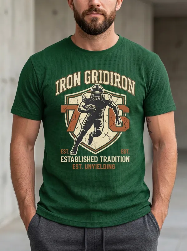 Men's Gridiron Iron Graphic T-Shirt