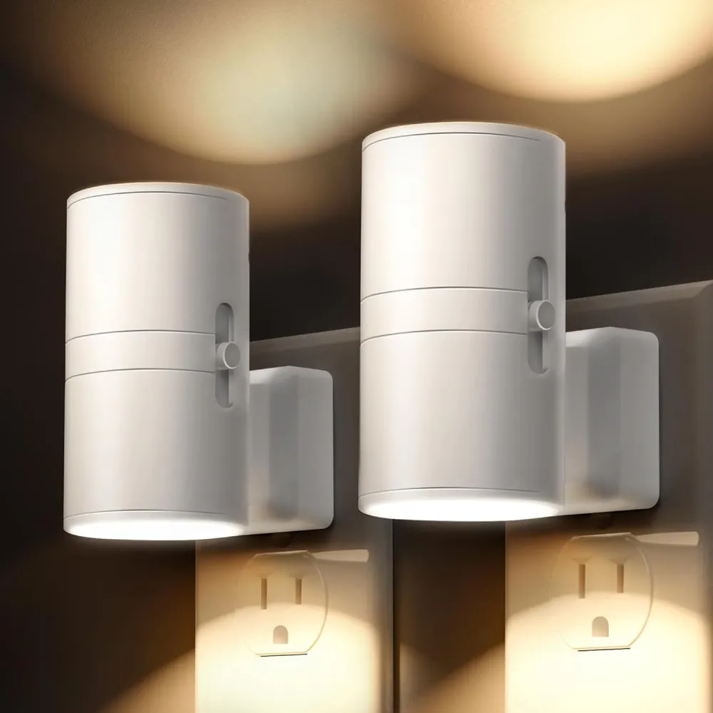 Plug-in Night Light Wall Sconce Style