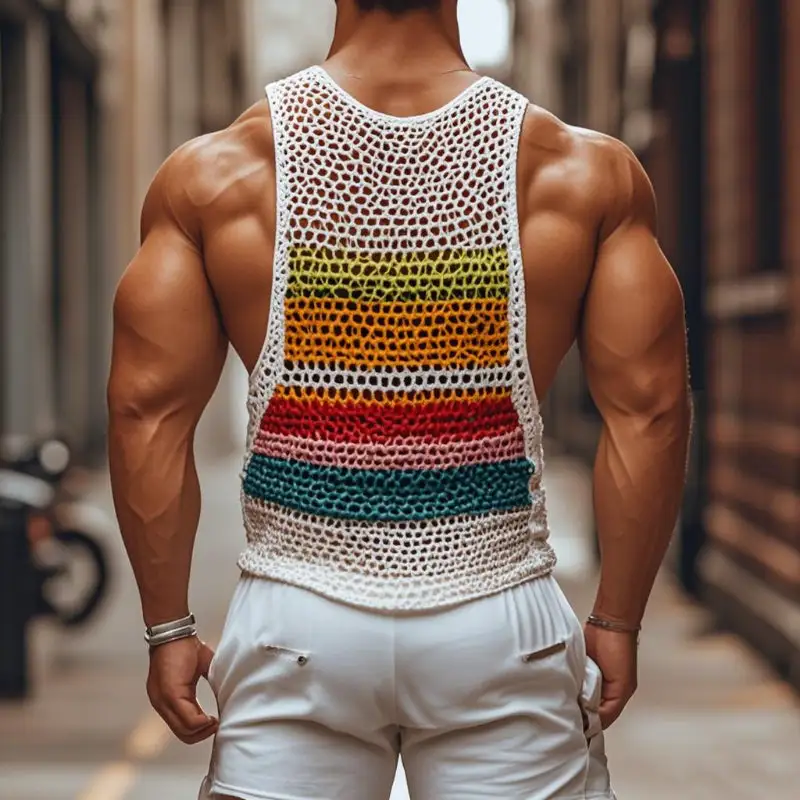 Knit Layering Striped Tank