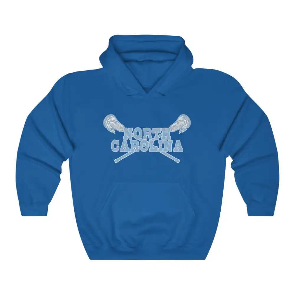 Crossed Sticks Lacrosse Graphic Pullover Hoodie
