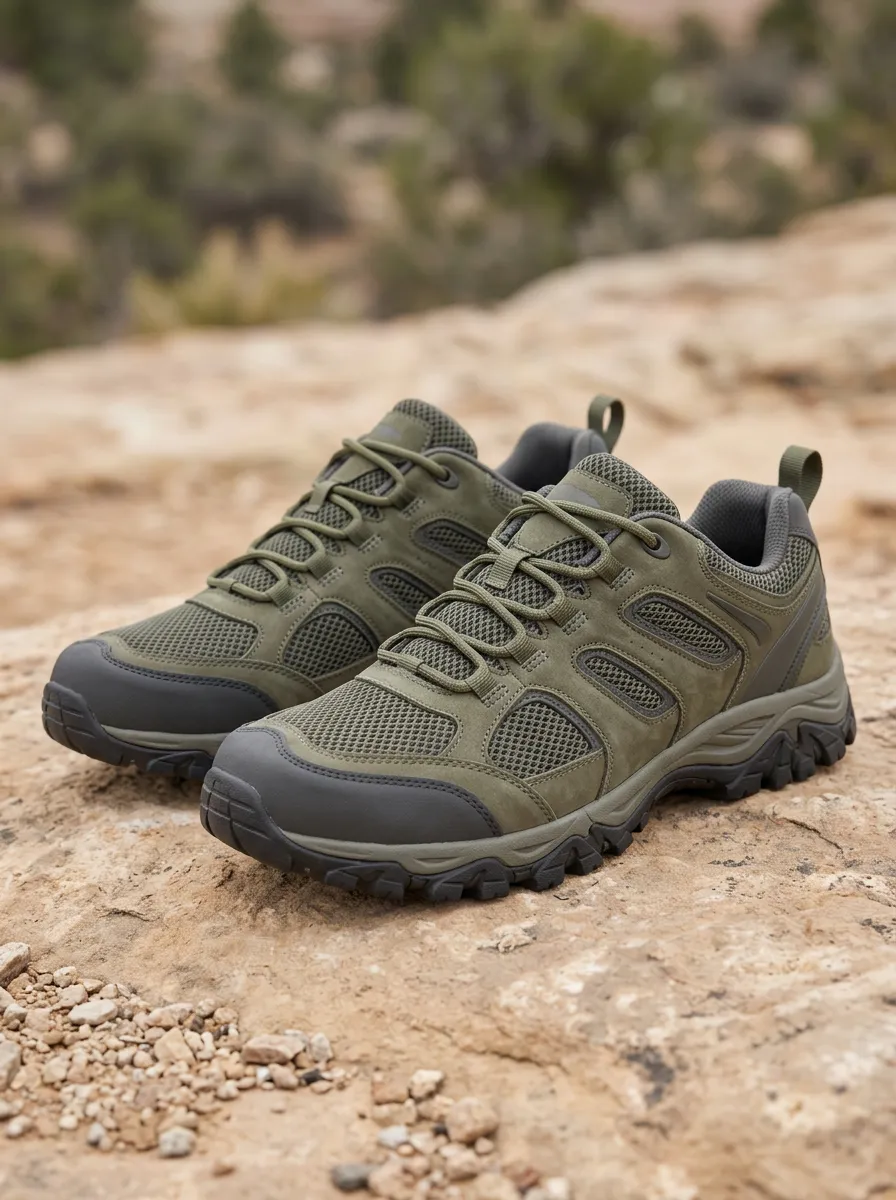 Women's Trek Inspired Outdoor Hiking Mesh Printed Shoes
