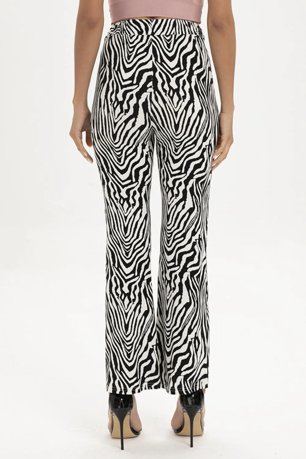 Straight Leg High Waist Pants
