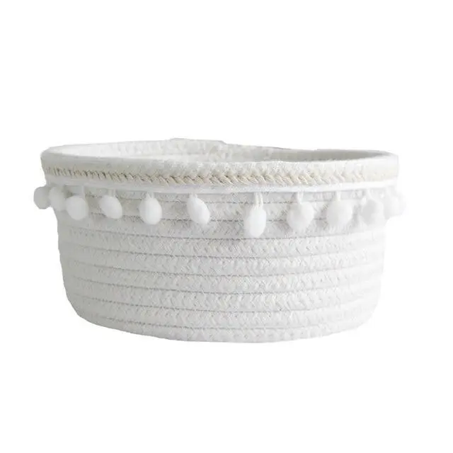 Versatile Cotton Laundry Basket