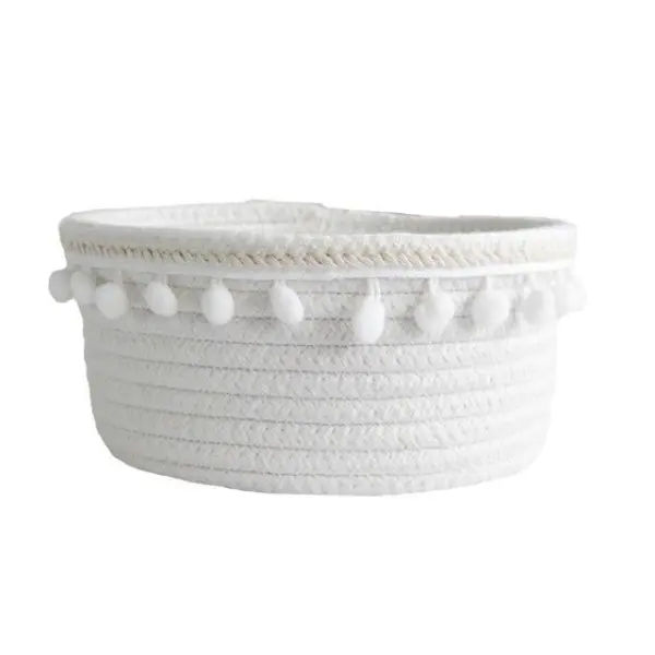 Versatile Cotton Laundry Basket