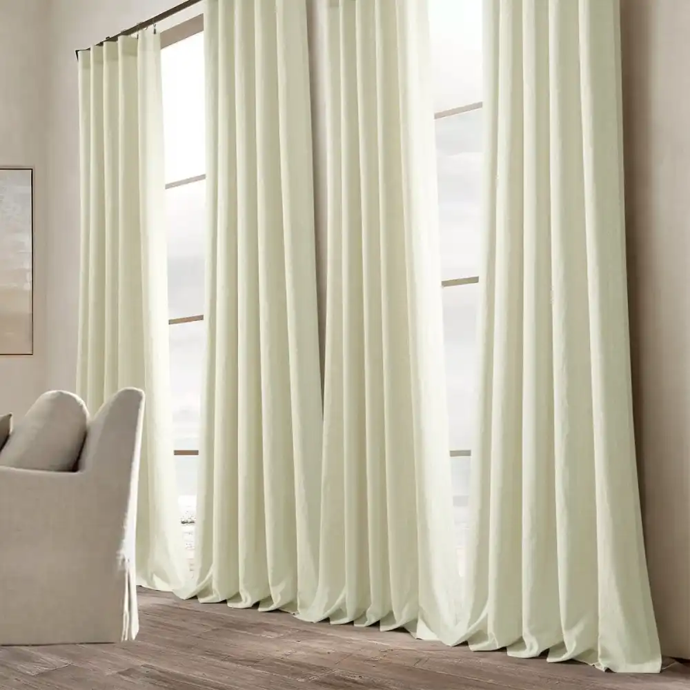 Timeless Linen Window Curtain Panel